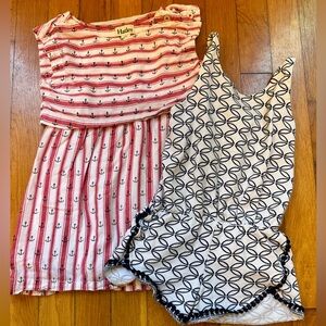 Hayley Girls, Dress and Romper, Size 3 Bundle